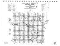 Carroll County Highway Map, Greene County 1985